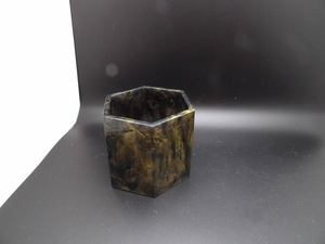 Pluma de mesa Halder Tipo de mármol Portalápices Mejor precio Portalápices de resina para oficina Tamaño personalizado Nuevo aspecto Hecho a mano por tradebit - Product Image 3