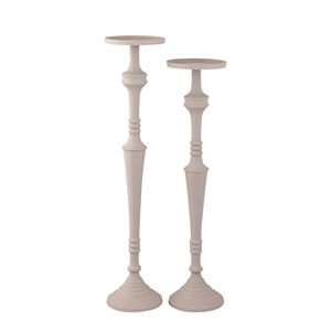 Vente chaude bougeoirs en métal fait à la main en poudre enduit t-light bougeoir ensemble de 2 pour la maison et les décors de noël impression personnalisée - Product Image 3