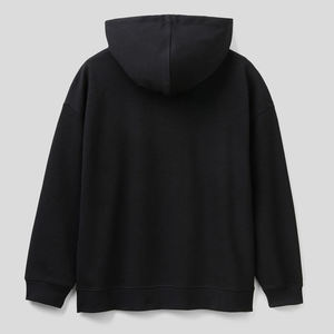 Sweats à capuche en coton uni de haute qualité pour femmes, vêtements de rue personnalisés avec capuche unisexe - Product Image 5