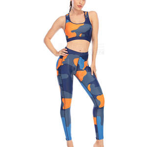 Vêtements professionnels de service OEM ensemble de yoga grande taille pour femmes ensemble de yoga respirant personnalisé pour femmes - Product Image 3