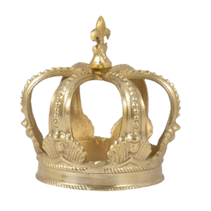 Sculpture abstraite élégante Sculpture en métal aluminium pièce maîtresse plaquée or pour salon chambre Table décor à la maison - Product Image 6