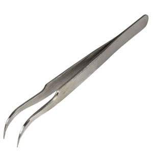 Pince à cils Super dure en acier inoxydable, haute antistatique pour les outils d'extension de cils - Product Image 2