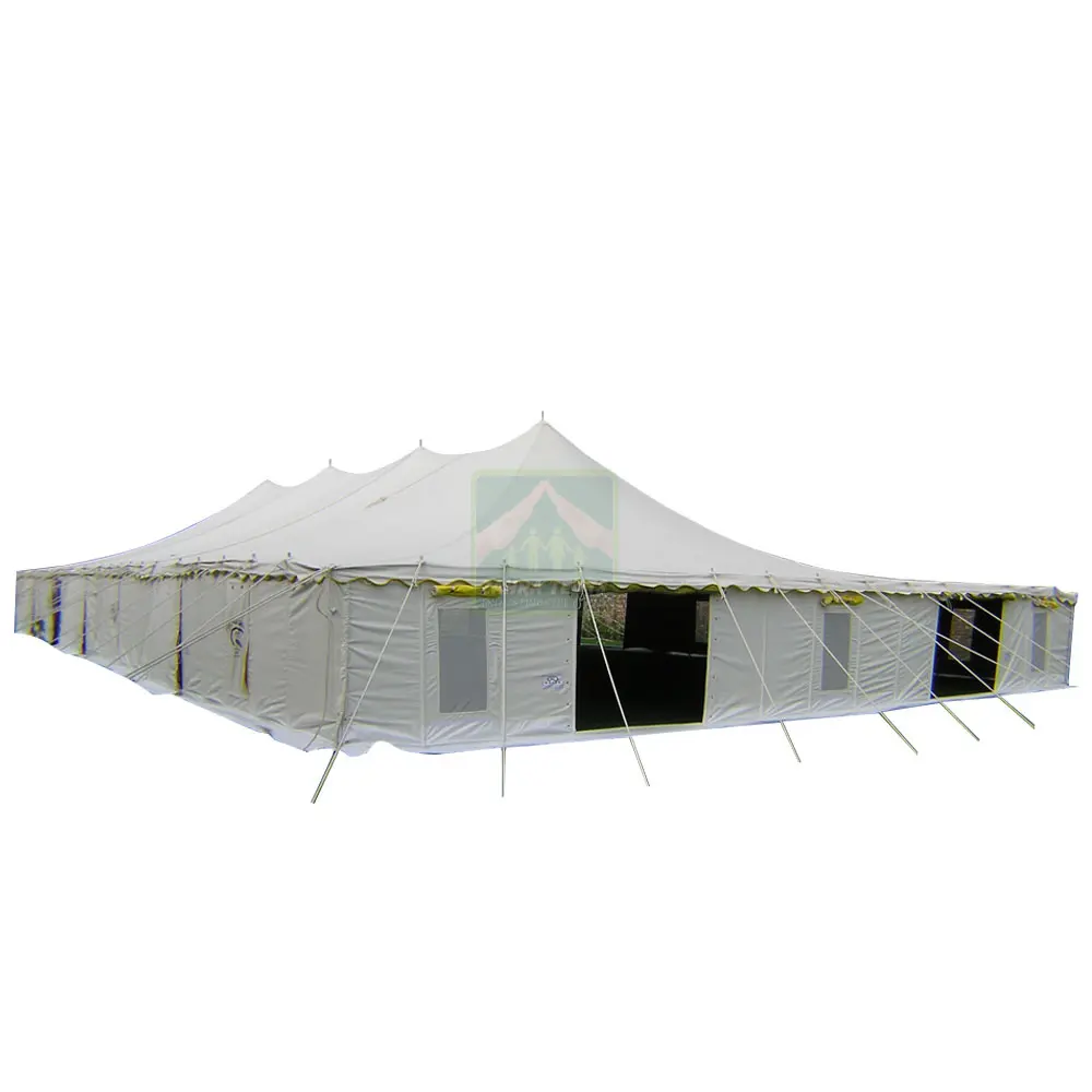 Outdoor Party Event Tent Clear Overspanning Bruiloft Feesttent Tent Luxe Versierd Luifel Marquee Bruiloft Tent Groothandel