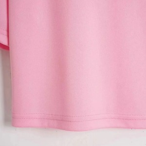 Ladies Casual Cotton Tee Short Sleeve Crew Neck Fashion Top Chemise d'été légère et confortable pour un usage quotidien - Product Image 1