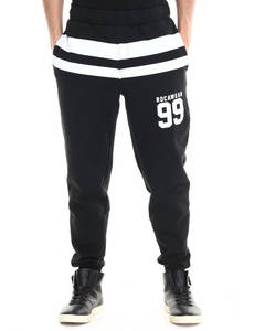 Jogger de algodón estampado para hombre, joggers de forro polar de algodón 100% para mujer, joggers de forro polar de moda - Product Image 4