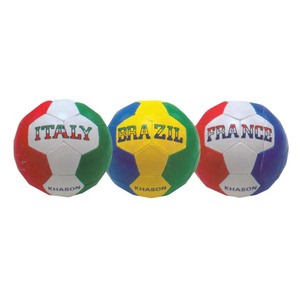 ลูกฟุตบอล PU ออกแบบได้ตามที่ต้องการน้ำหนักหลายสีลูกฟุตบอล - Product Image 3