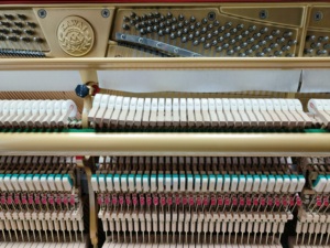 Piano droit Kawai BS2A fabriqué au Japon pour performances professionnelles, livraison mondiale disponible, plancher de sonorisation en bois massif DS60 - Product Image 2