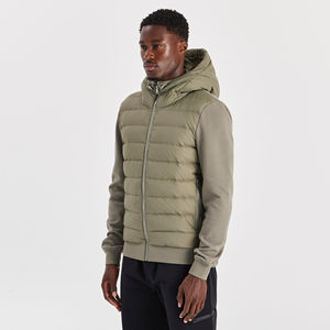 Chaqueta acolchada personalizada, chaqueta acolchada con capucha para hombre con chaqueta de invierno personalizada para hombre, cremallera acolchada 2025 - Product Image 2