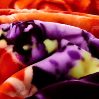 Belle nouvelle conception vente chaude Polyester couverture lourde 7Kg 2Ply 200X230Cm hiver vison Raschel couverture