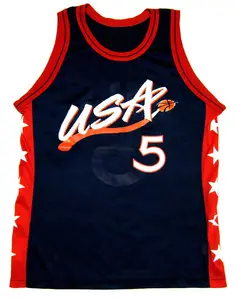 מכירה לוהטת כדורסל ג 'רזי Xxl גודל ספורט אימון ללבוש מותאם אישית עיצוב שרוולים Mens גופייה סובלימציה כדורסל ג' רזי