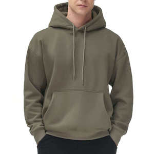 Wholesale Fashion Oversized Zipped Hoodie Long Sleeve Breathable Winter Warm Hoodies for Sale - Product Image 1