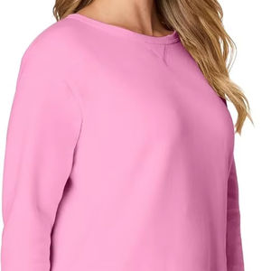 Sweat-shirt à col rond pour femmes, sweat-shirt en molleton pour femmes - Product Image 4
