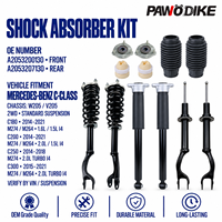 Amortisseur de suspension avant et arrière pour véhicule, référence OE A2053200130 et A2053207130, pour W205 C180 C200 C250, pièce de rechange automobile