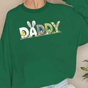 DADDY avec des décorations de Pâques sweats pour femmes - Product Image 2