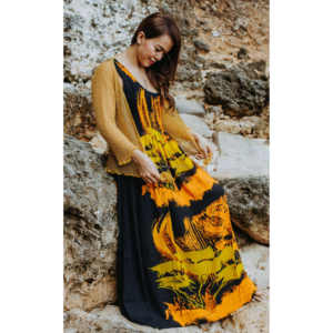 เสื้อคาร์ดิแกน E3009สตรีขนาดฟรีไซส์เสื้อสไตล์บาหลีผ้ายืดเสื้อปอนโชแบบยักไหล่สำหรับสหราชอาณาจักรสหรัฐอเมริกา - Product Image 5