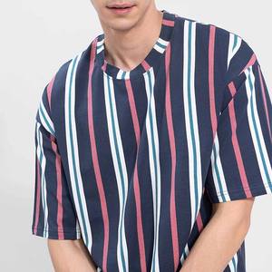 T-shirt surdimensionné pour hommes de haute qualité Inspire Navy Quick Dry avec étiquette personnalisée imprimant votre propre conception Bienvenue! - Product Image 4