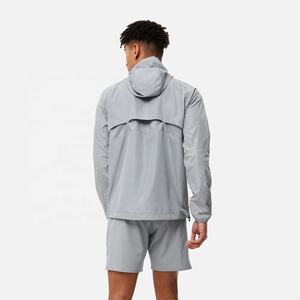 Ensemble de vestes coupe-vent et short en nylon réfléchissant pour hommes en deux pièces personnalisées saison décontractée hiver par RAM Industry - Product Image 5