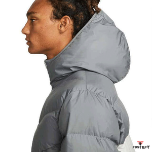 Chaqueta Acolchada de Lona Personalizada de Invierno, Estilo Urbano, con Cuello Alto, Logotipo Frontal y Múltiples Colores, Gran Venta - Product Image 4