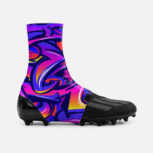 ฝาครอบรองเท้าสตั๊ดสีขาวล้วนแบบเรียบไม่มีลายออกแบบได้ตามต้องการฝาครอบปุ่มสตั๊ดสำหรับเยาวชนอเมริกันกีฬาฟุตบอล - Product Image 2