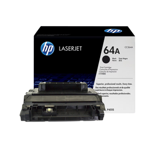 Cartucho de Tóner Negro Original HP 64A CC364A Compatible con Impresoras HP LaserJet - Product Image 1