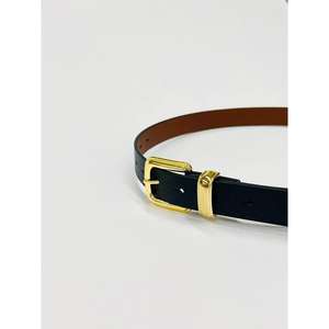 เข็มขัดหนังแท้ชุบทองสำหรับผู้หญิง ไม่หมองคล้ำ - Product Image 2