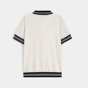 Polos personnalisés de qualité supérieure pour polo de golf 100% coton pour hommes avec impression de logo et broderie - Product Image 5