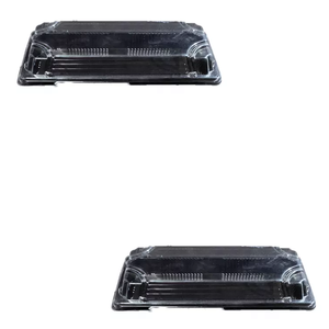 Venta al por mayor de colores y tamaños personalizados, bandeja contenedora para ensaladas, diseño sencillo, material virgen antiestático, PS, PVC, PET, PP, producción de Vietnam - Product Image 3