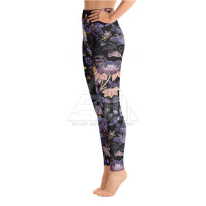 Prix raisonnable, fabriqué au Pakistan, haute qualité, respirant, léger, taille élastique, pantalon de fitness uni pour femmes - Product Image 6