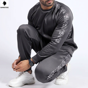 ชุดวอร์มผู้ชายผ้าขนสัตว์ราคาถูก ชุดลำลองขายส่ง ชุดกีฬา ชุดออกกำลังกาย ชุดวิ่งจ๊อกกิ้ง - Product Image 3