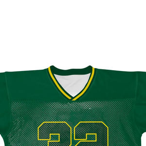 Fabricación profesional V cuello Rugby Jerseys para ropa deportiva al por mayor Etiqueta Privada bordada fútbol americano Jersey - Product Image 6