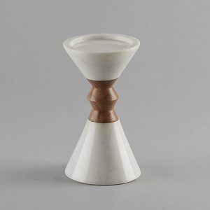 <b>Unique</b> Style Wooden Candle Holder New Style Candle Stand Set for Fancy Wedding Dinnerware Table Decor Candle Pot - Product Image 3