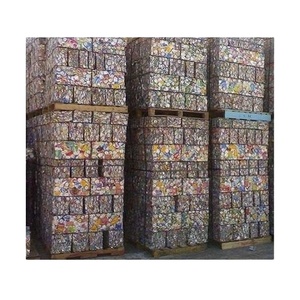 Chatarra de Aluminio UBC de la Mejor Calidad, 99.9% Pura, Excelente, Sin Aleación, Latas de Bebidas Usadas, Color Blanco Plateado, 99.99% de Contenido de Aluminio, 50 kg - Product Image 1