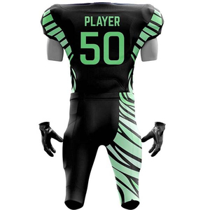 Su propio uniforme de fútbol americano Nuevo diseño Uniforme de fútbol americano Servicio OEM personalizado Uniforme de fútbol americano para hombres - Product Image 3