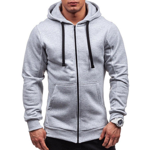 Sudadera con capucha y cremallera para hombre, 100% algodón de calidad superior, estampado de logotipo totalmente personalizable, diseño de ropa de invierno a la venta, MOQ 2 uds. - Product Image 3
