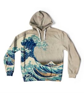 เสื้อฮู้ดแบบสวมหัวพิมพ์ลายซับลิเมชันแบบมีเชือกรูดสำหรับกลางแจ้งน้ำหนักเบา - Product Image 4