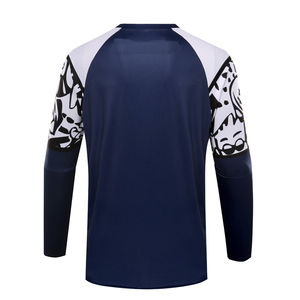 Vente en gros de chemises de moto de course à séchage rapide pour hommes avec design personnalisé sublimé maillot de motocross - Product Image 2