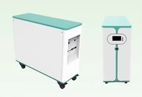 Sistema de Almacenamiento de Energía Solar para el Hogar con Batería de Litio-Ferrofosfato (LiFePO4) con Ruedas, 51.2V 300Ah 15.36kWh, con WiFi, Suministro Directo de Fábrica