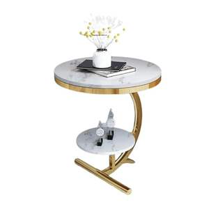 Magnifique table d'appoint en métal avec des détails complexes conçus pour les maisons de luxe, les hôtels, les villas et les chambres romantiques - Product Image 4