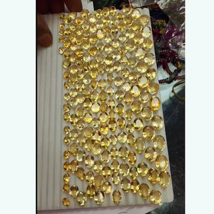 Haute qualité 580 pièces naturel jaune Citrine 5mm-18mm ovale facette 2350 Cts Lot IROC ventes pierre précieuse en vrac pour bijoux - Product Image 2