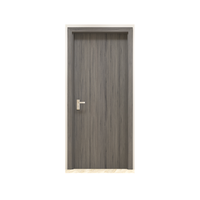 Portes d'appartement Dewoo en PVC imperméables, design moderne, finition variée, modèles variés, bonne qualité, fabrication haut de gamme au Vietnam