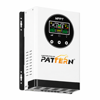 Contrôleur de charge solaire MPPT PATTERN 100A 12V 24V 36V 48V Auto LCD RS485 pour système de stockage d'énergie domestique