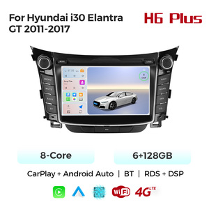 Reproductor Multimedia MEKEDE con Carplay y Android Auto, Pantalla Táctil de 7 Pulgadas para <span class=keywords><strong>Hyundai</strong></span> <span class=keywords><strong>I30</strong></span> Elantra GT, Compatible con Cámara Trasera - Product Image 3