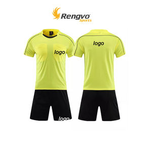 เครื่องแบบผู้ตัดสินฟุตบอลเสื้อเจอร์ซีย์แห้งเร็วแบบสั่งทำสำหรับสโมสรกีฬาฝึกซ้อมกีฬา - Product Image 2