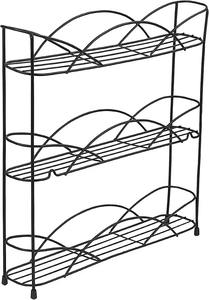 Comptoir étagère à épices en métal organisateur de boîte à épices accessoires de cuisine modernes support de rangement élégant pour organisateur d'épices cuisine - Product Image 3