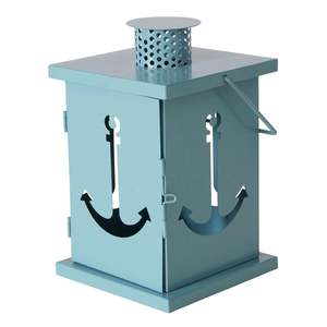 Mini soporte de Pilar creativo con diseño de corte de ancla de Metal, linterna de Navidad troquelada hecha a mano, pantalla de escritorio colgante, decoración del hogar - Product Image 1