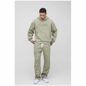 เสื้อฮู้ดสวมหัวโอเวอร์ไซส์สำหรับผู้ชายผ้าคอตตอน100% ขนาดใหญ่พิเศษดีไซน์เปิดไหล่ไซส์ใหญ่3D พิมพ์ลายดิจิตอลสำหรับฤดูหนาว - Product Image 3