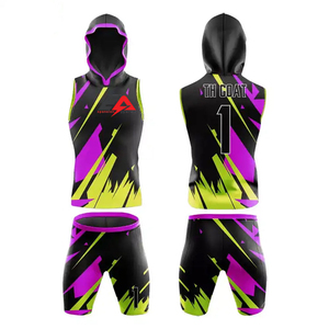 Uniforme de Fútbol Americano 7V7 para Adultos, Último Modelo, Alta Calidad, Transpirable, Compresión, Material Superior de Poliéster/Algodón Sublimado - Product Image 3