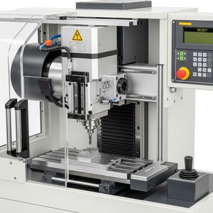 Machine de micro-fraisage verticale CNC 3 axes Mini équipement de fraisage de bureau pour métaux et plastiques Haute précision Performance stable - Product Image 5