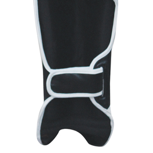 สนับแข้งหนังแท้ขายส่ง แผ่นรองข้อเท้า MMA ป้องกันหน้าแข้ง ปรับระดับได้ด้วยแถบตีนตุ๊กแก ป้องกันอย่างมืออาชีพ - Product Image 6