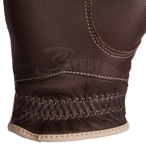 Pakistán hizo guantes de montar a caballo de cuero duradero de alta calidad al por mayor para la temporada de invierno - Product Image 6